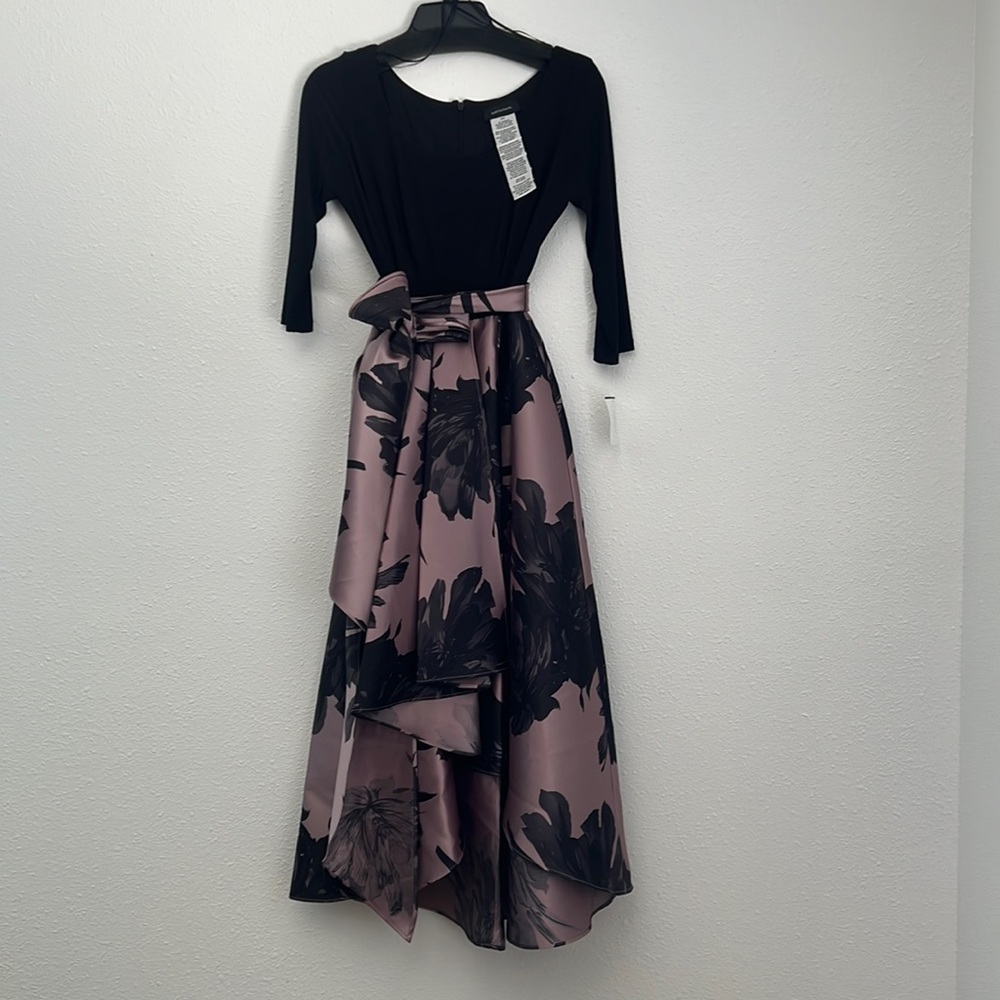 David’s Bridal hi-low dress